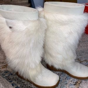 Oscar Sport Real Fur Snow Boots